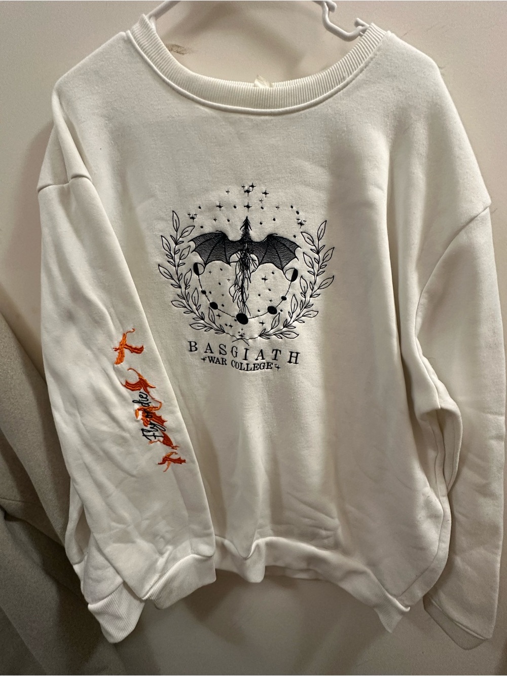 Fourth Wing Basgiath Crewneck Sweatshirt